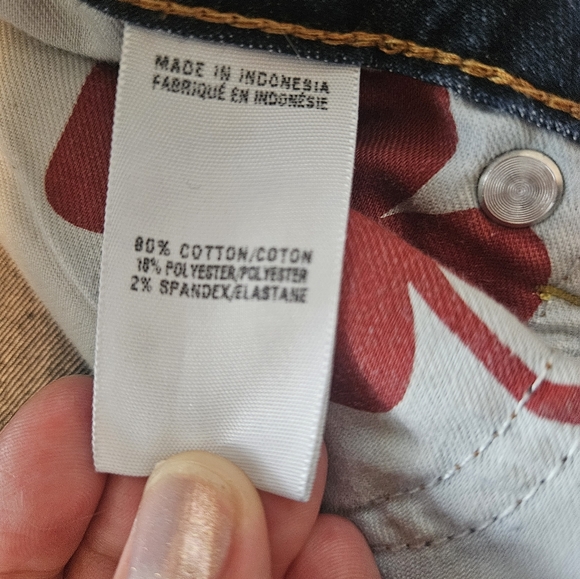 Lucky Brand Stretch Dark Boot Cut Jeans Size 6 - Picture 3 of 10